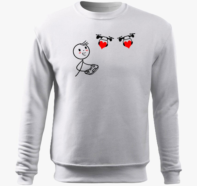 Szívdrón fiú páros belebújós pulóver