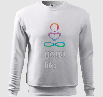 Yoga life belebújós pulóver
