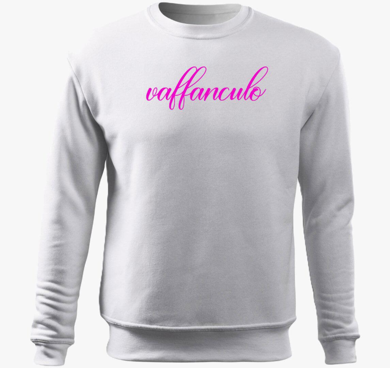 Vaffanculo pink belebújós pulóver