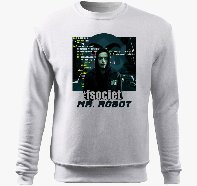 Mr. Robot belebújós pulóver