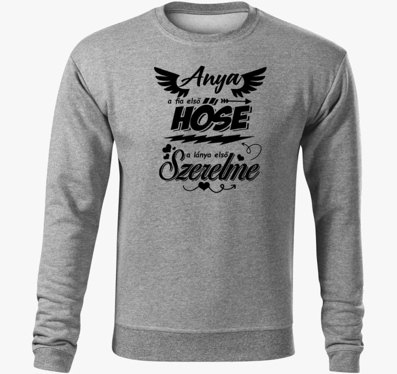 Anya fia hőse lánya szerelme belebújós pulóver