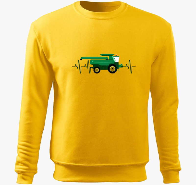 Kombájn ekg belebújós pulóver