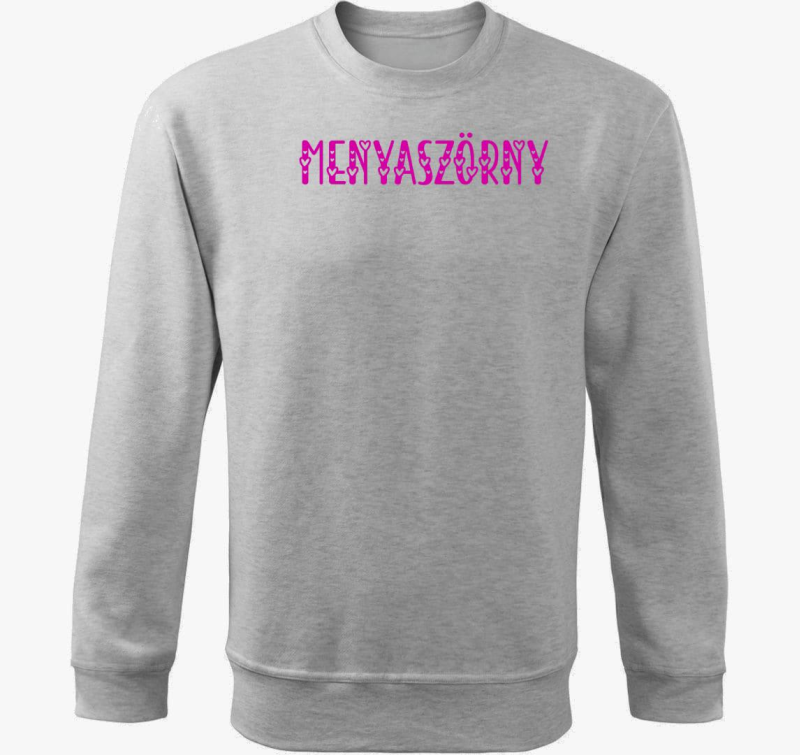 Menyaszörny pink belebújós pulóver