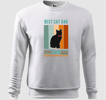 Best Cat Dad belebújós pulóver
