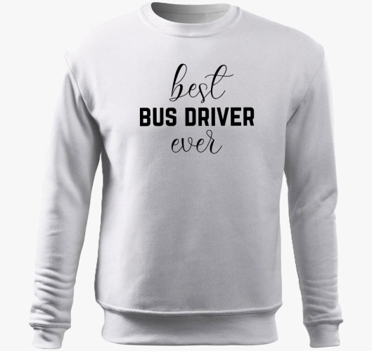 Legjobb buszsofőr belebújós pu...