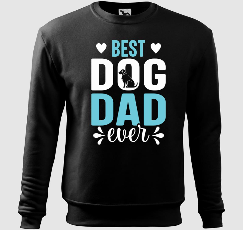 Best dog dad ever kutyás belebújós pulóver