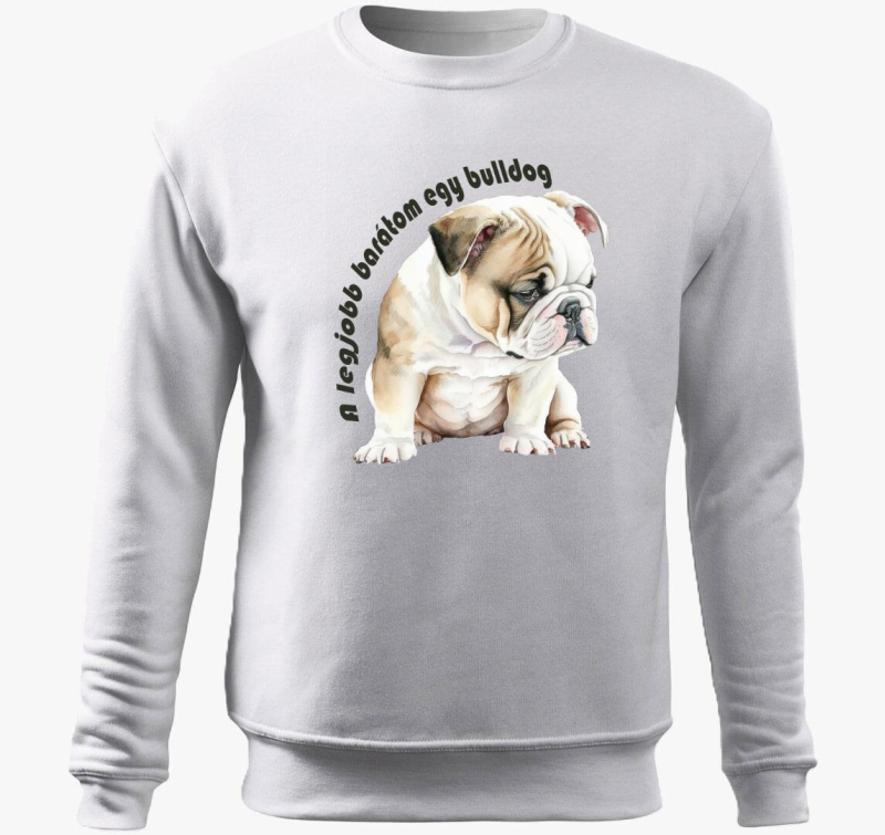 A legjobb barátom egy bulldog belebújós pulóver