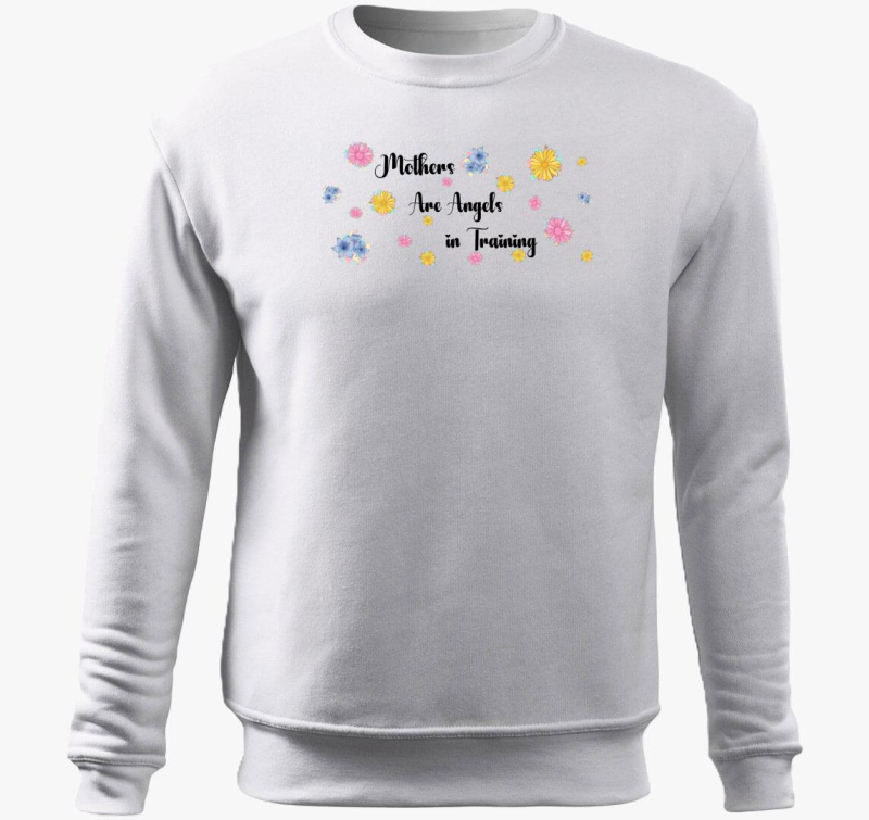 Mother are angels in training belebújós pulóver