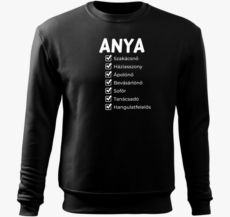 Anya vagyok anyáknak belebújós pulóver