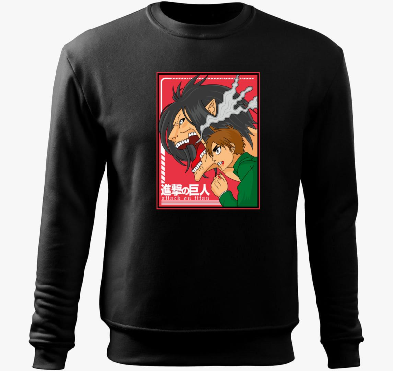 Attack on Titan Eren Yeager formái belebújós pulóver