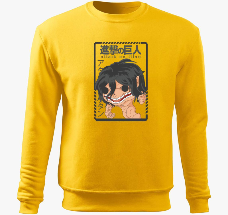 Attack on Titan - Eren Yeager Chibi Titán belebújós pulóver