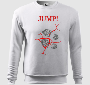 JUMP (piros) belebújós pulóver
