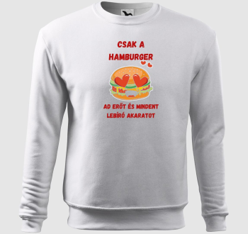 Csak a Hamburger 2 belebújós pulóver