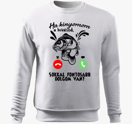 Horgászoknak, Ha kinyomom a hí...