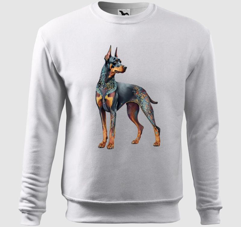 Doberman belebújós pulóver