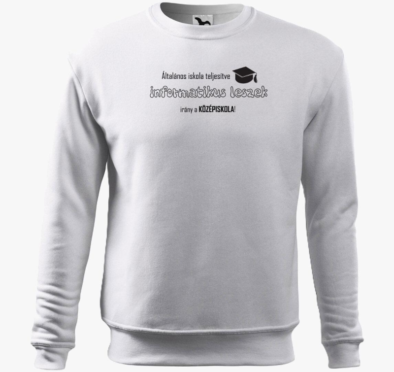 Informatikus leszek belebújós pulóver