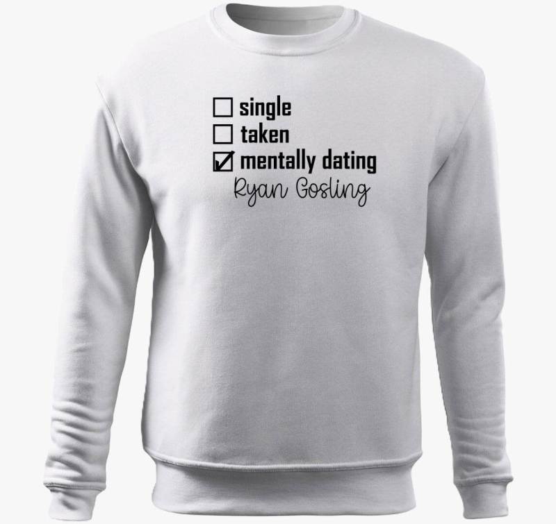 Mentally dating Gosling belebújós pulóver