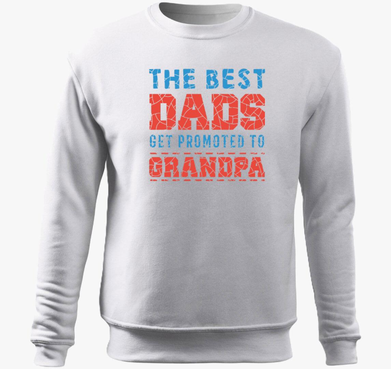Promoted grandpa belebújós pulóver
