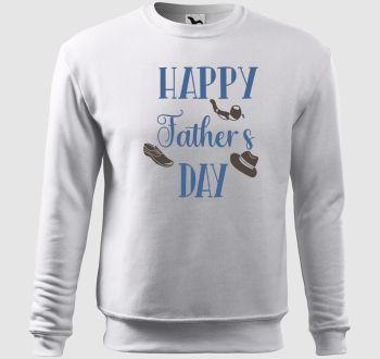 Happy Fathers Day belebújós pulóver