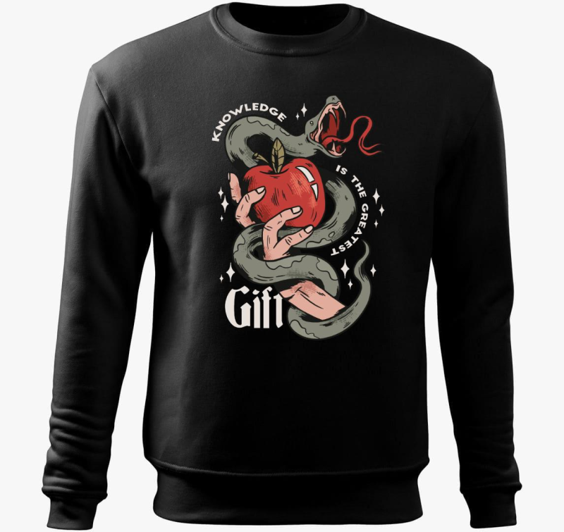 A tudás ajándék belebújós pulóver