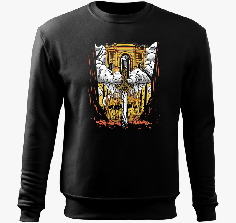 Valhalla kapuja belebújós pulóver