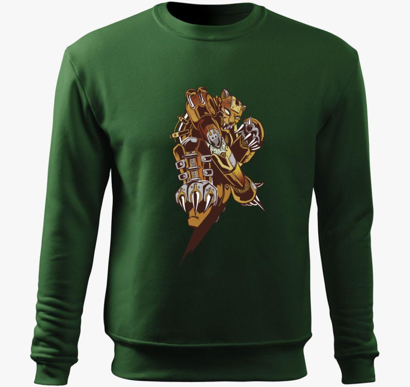 Steampunk medve belebújós pulóver