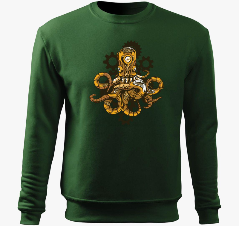 Steampunk polip belebújós pulóver