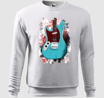 Kurt Cobain gitár belebújós pulóver