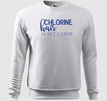 chlorine hair kék belebújós pulóver