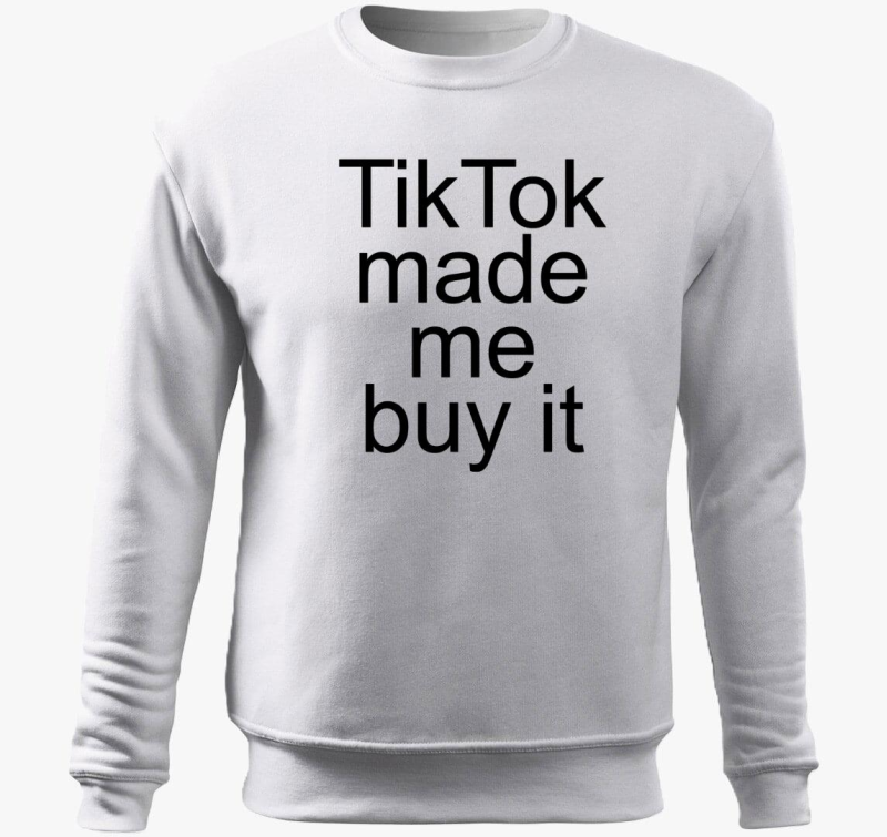 Tiktok buy belebújós pulóver