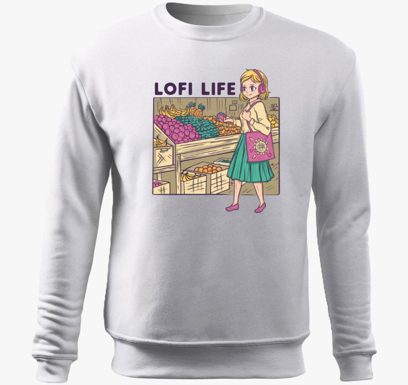 LoFi LiFe belebújós pulóver
