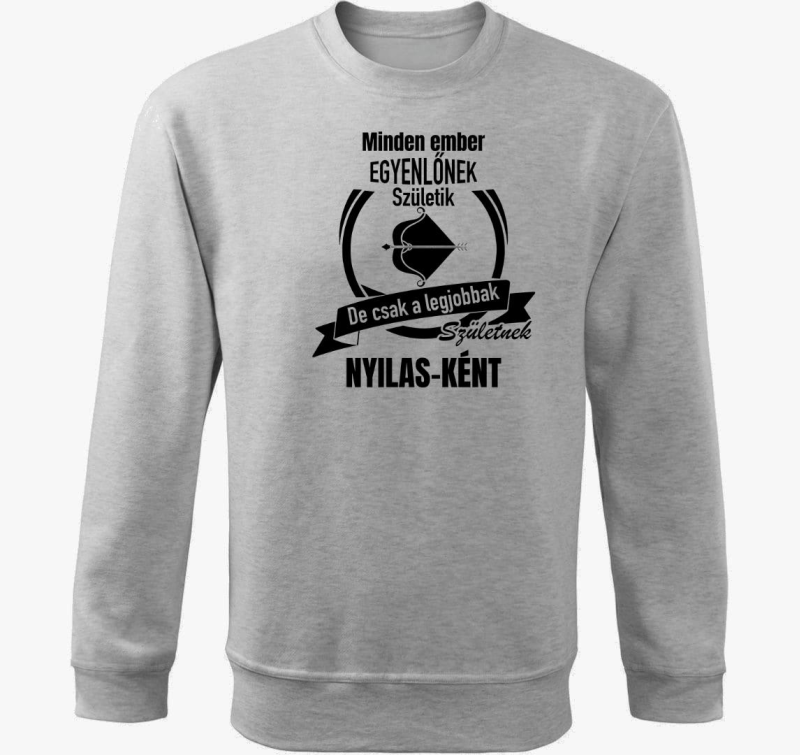 A legjobbak születnek nyilas-ként - nyilas horoszkóp belebújós pulóver