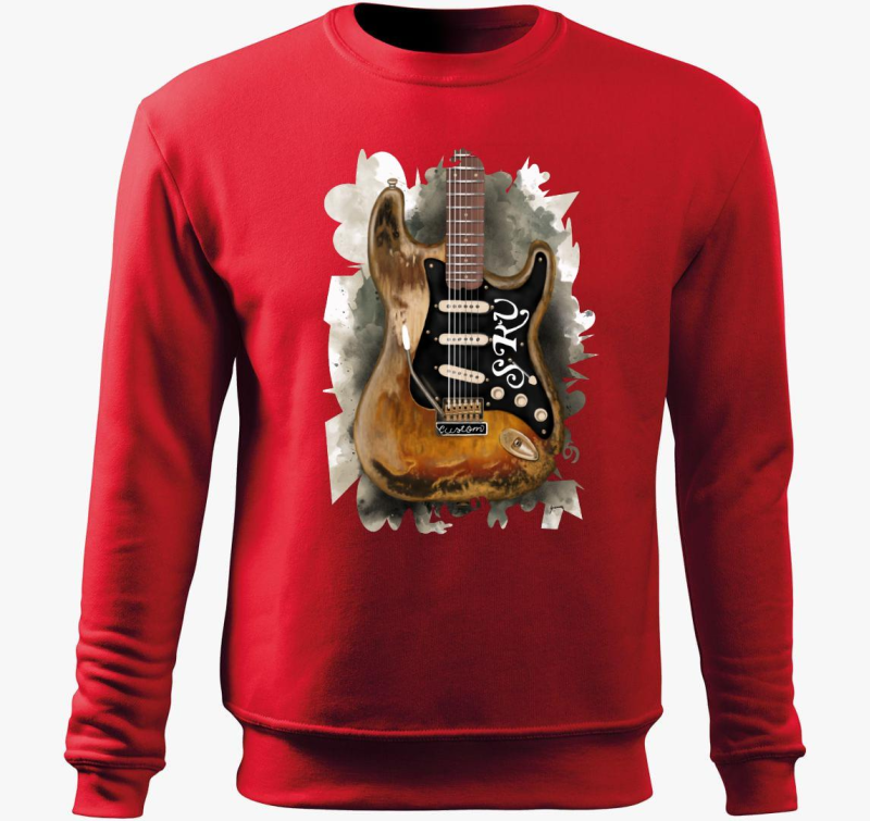 Stevie Ray Vaughan gitár belebújós pulóver