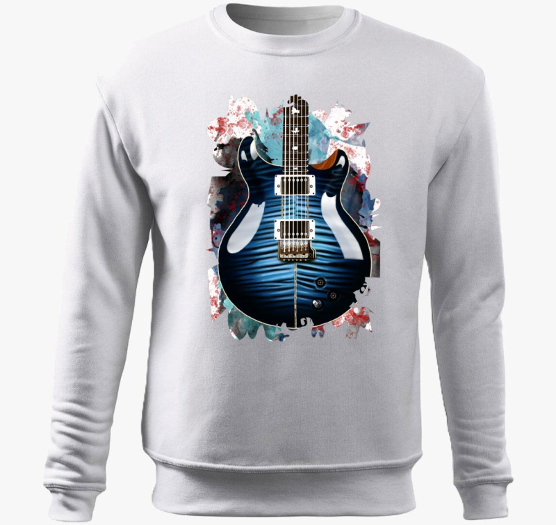 Santana gitár belebújós pulóver