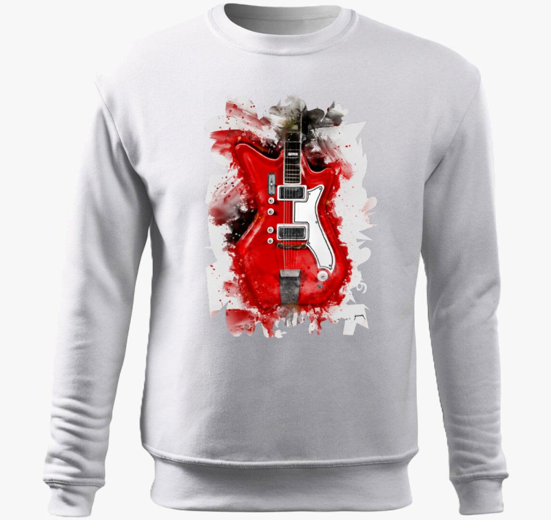 Jack White gitár belebújós pulóver