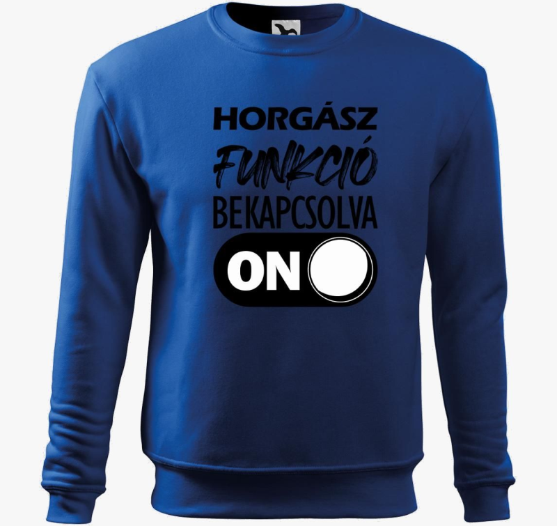 Horgász funkció belebújós pulóver
