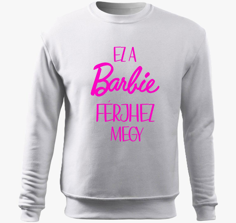 EzaBarbieferjhez belebújós pulóver