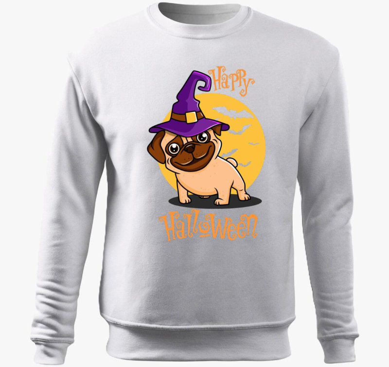 Halloween mopsz belebújós pulóver