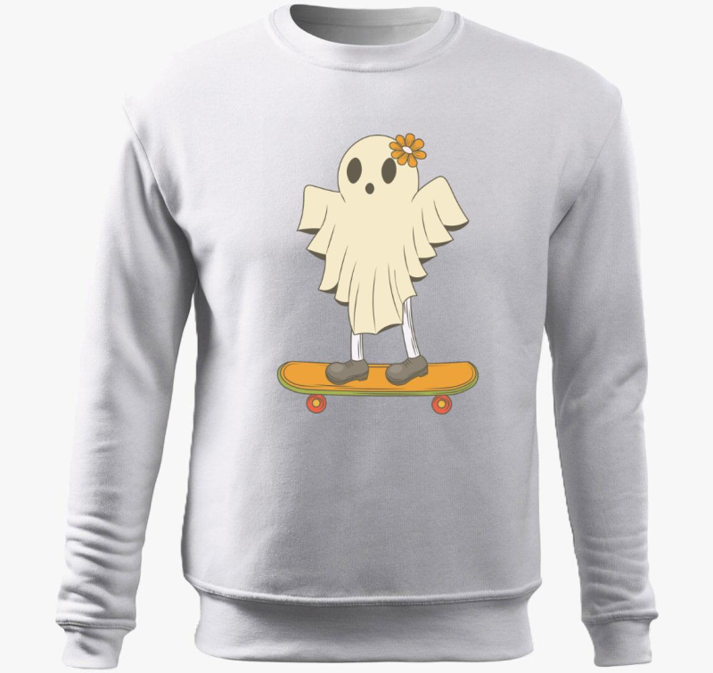 Deszkás halloween belebújós pulóver