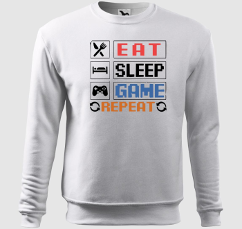 Eat sleep game repeat felirat ...