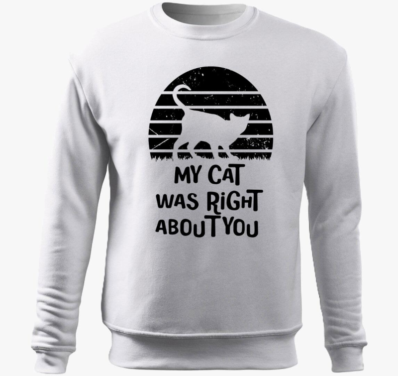 My cat right belebújós pulóver