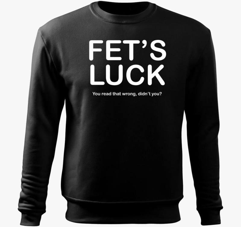 Fets luck belebújós pulóver