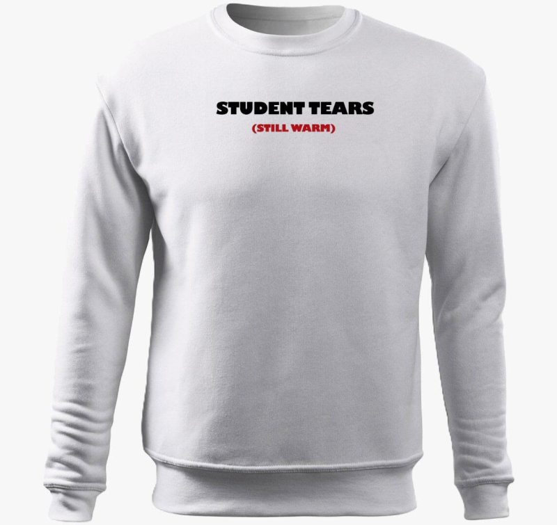Student tears warm belebújós pulóver