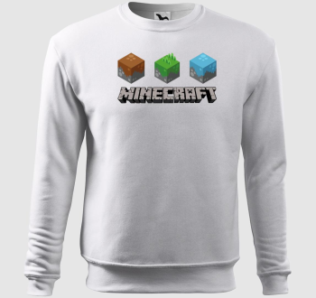 Minecraft feliratos belebújós pulóver
