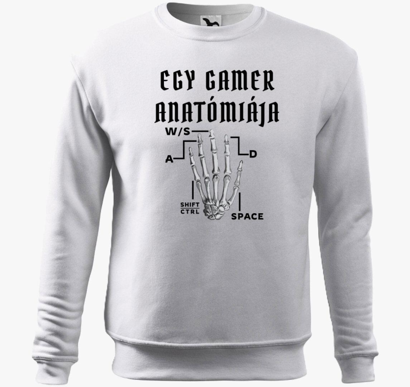 Gamer anatómia belebújós pulóver