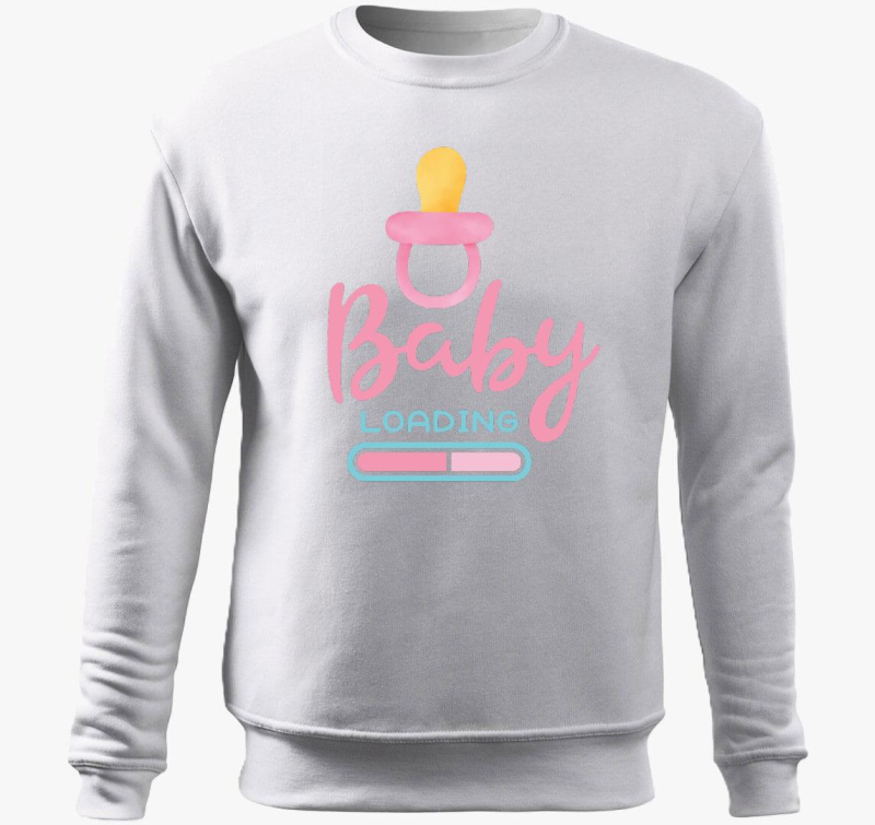 Baby loading rózsaszín belebújós pulóver