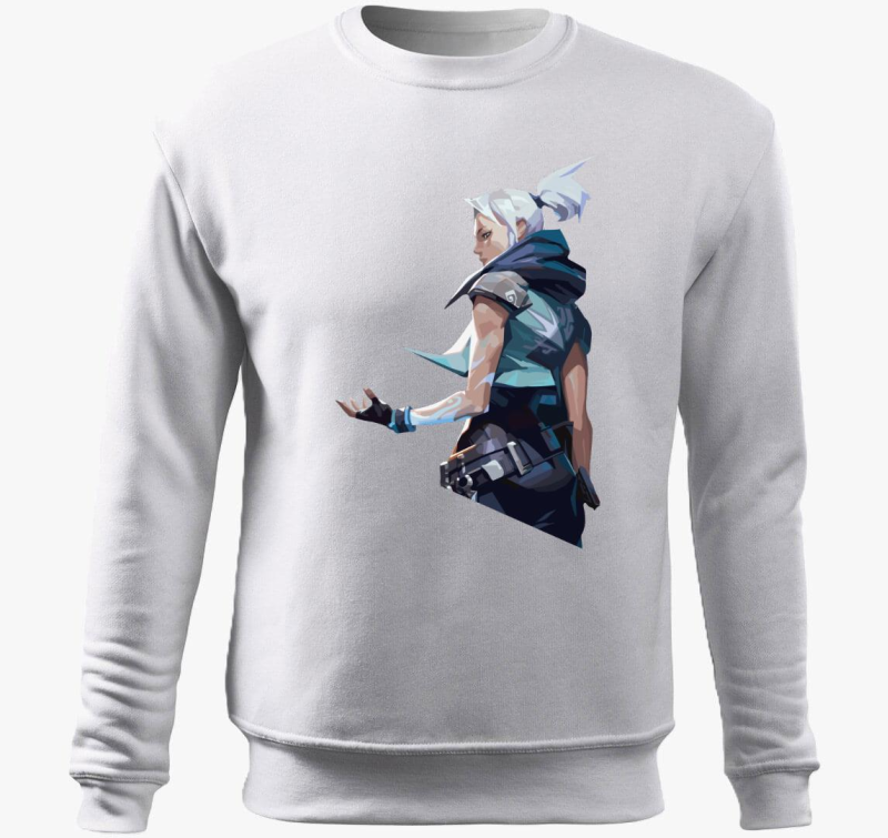 Valorant Jett Agent belebújós pulóver