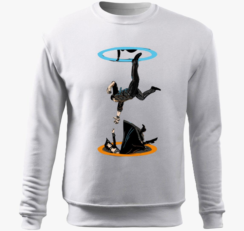 Portal 2 portals belebújós pulóver