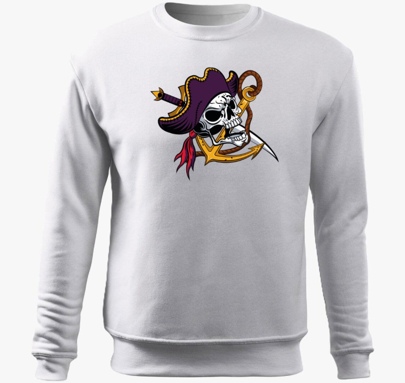 Pirate skull 4 belebújós pulóver