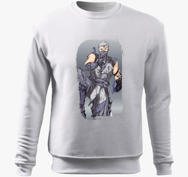Mortal Kombat Smoke avatar belebújós pulóver